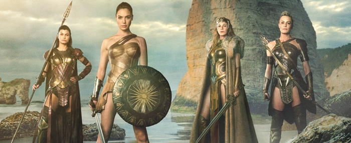 Imagens do set de Mulher-Maravilha.