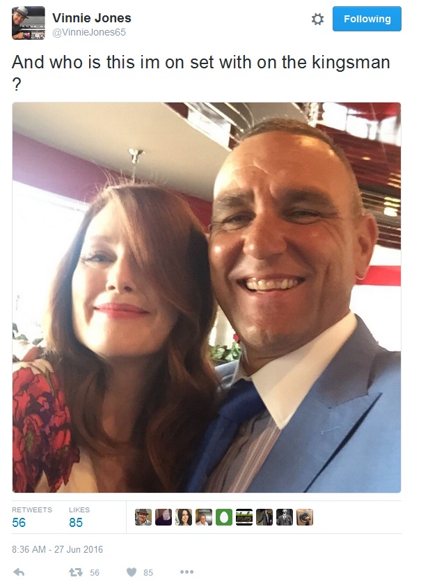 Vinnie Jones e Julianne Moore