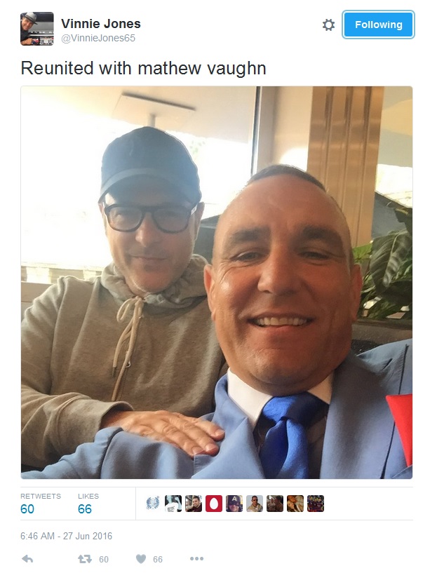 Vinnie Jones e Matthew Vaughn