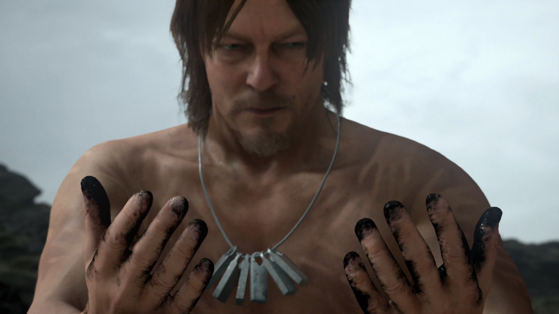 Norman Reedus, de The Walking Dead, em Death Stranding.