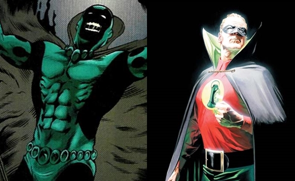 Manto Negro é filho de Alan Scott.