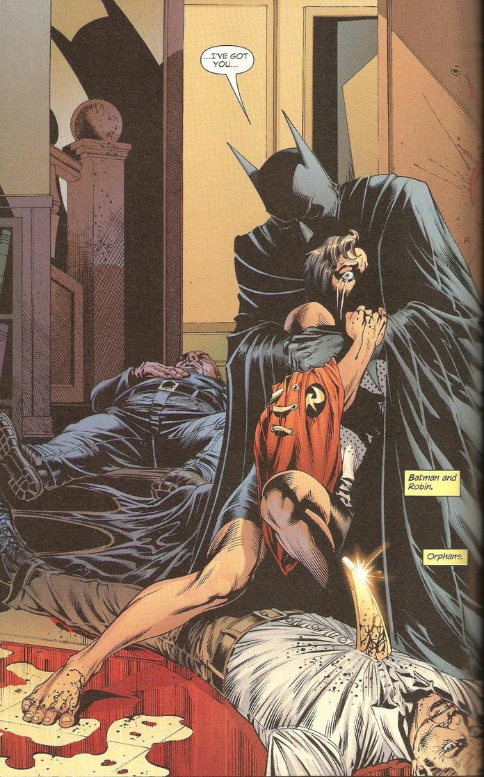 A morte do pai de Tim Drake.