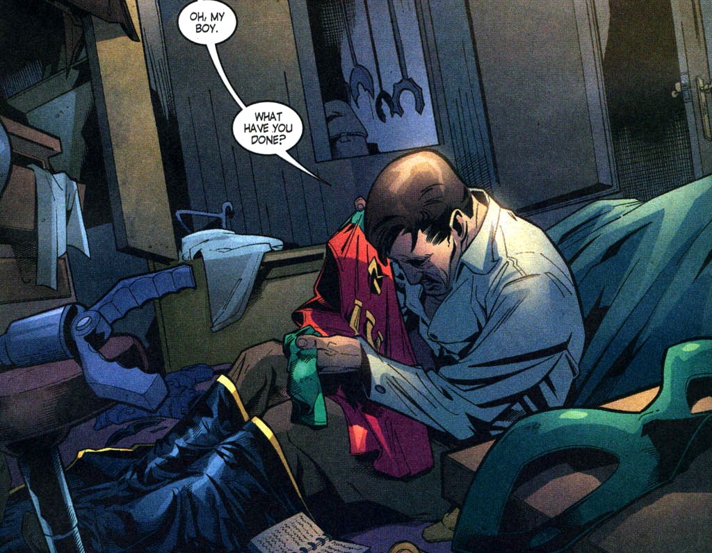 Jack Drake descobre que seu filho é o Robin.