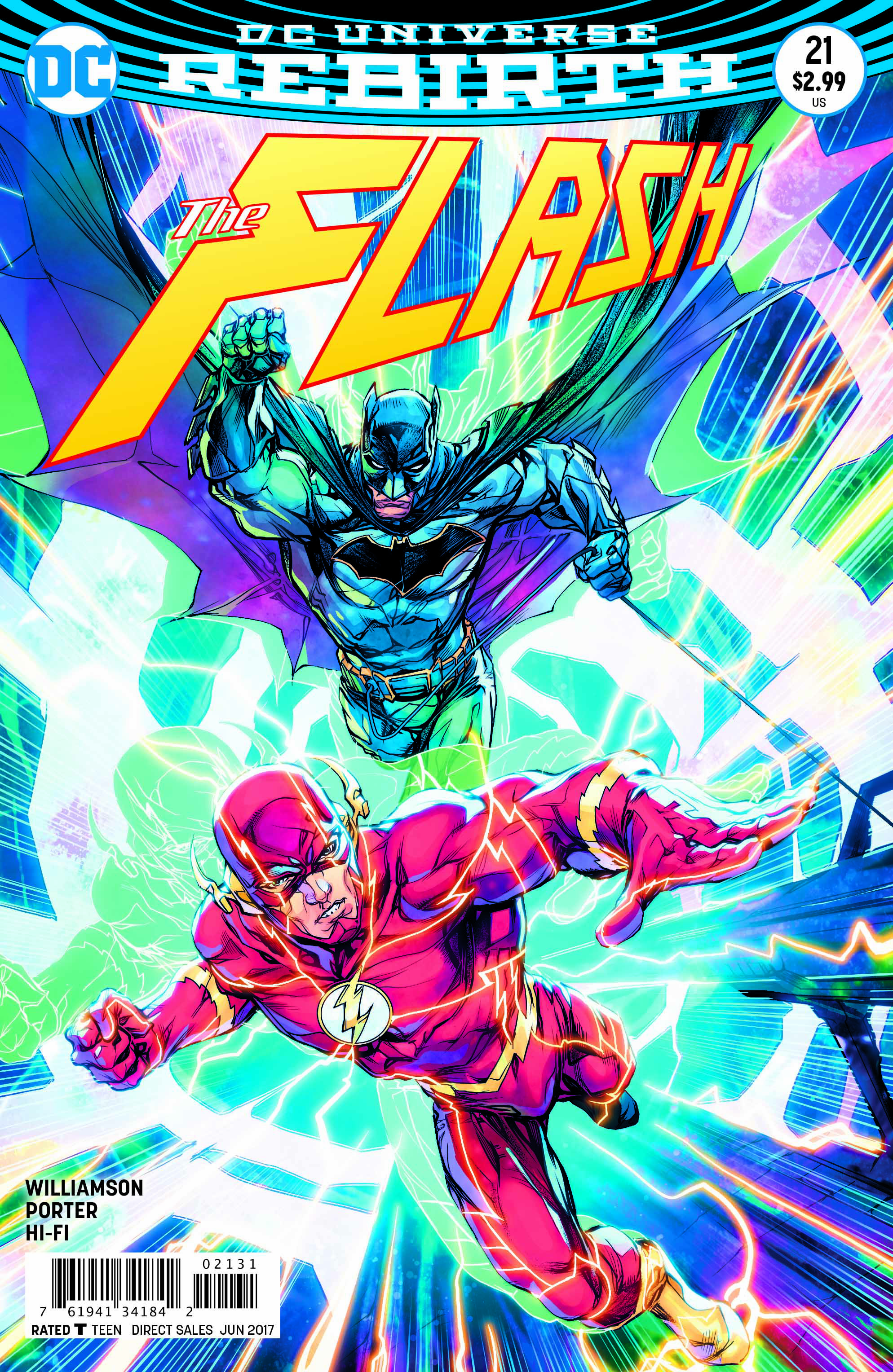 Flash #21 Capa de Howard Porter