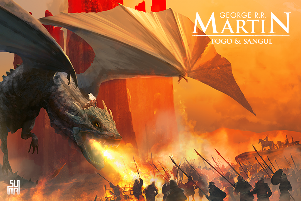 House Of The Dragon Livre Série House of Dragon vai adaptar o livro Fogo & Sangue de George R.R