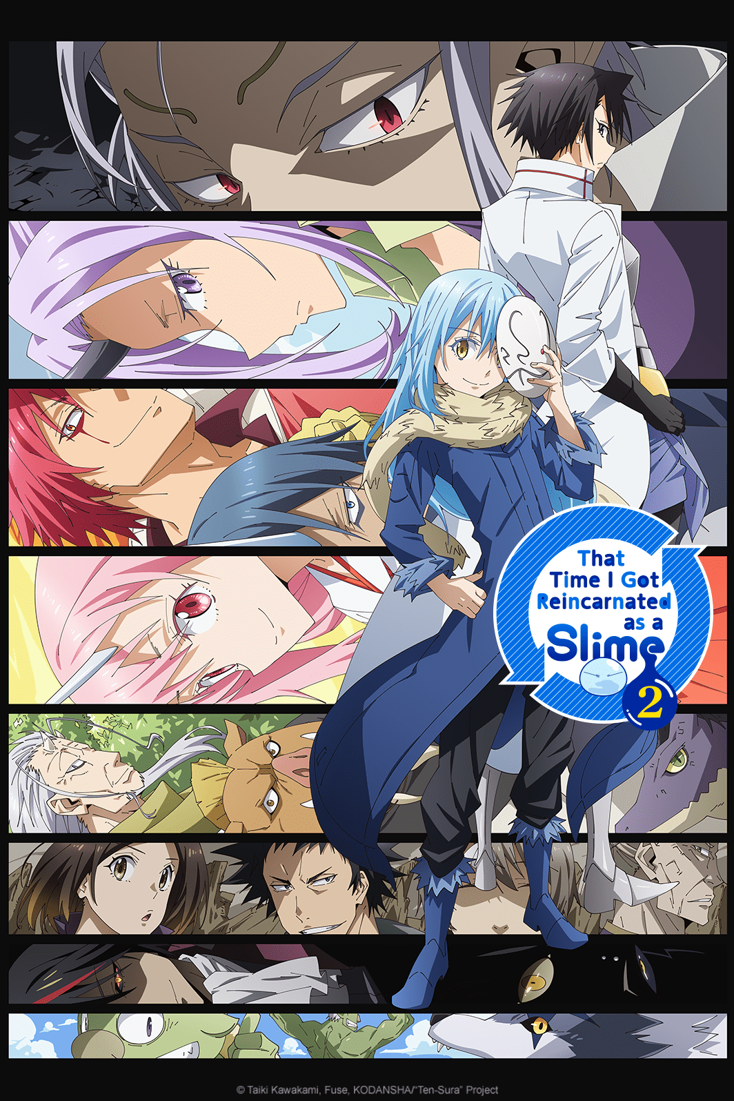 "That Time I Got Reincarnated as a Slime (Temporada 2)" (Imagem fornecida pela Crunchyroll)